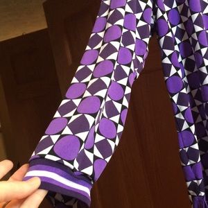 Michael Kors Tops - Michael Kors geometric design purple top 2X Michael Kors Tops - Michael Kors geometric design purple top 2X